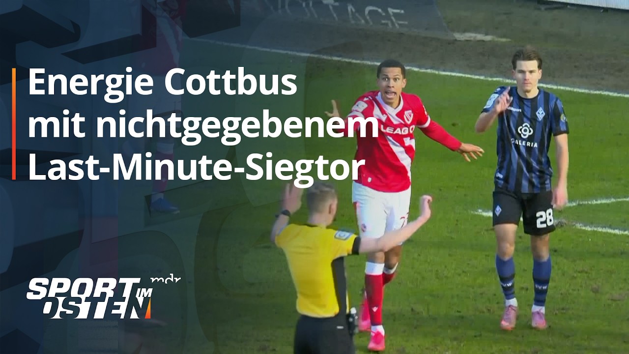 Energie Cottbus verpasst Heimsieg gegen Mannheim | Sport im Osten | MDR