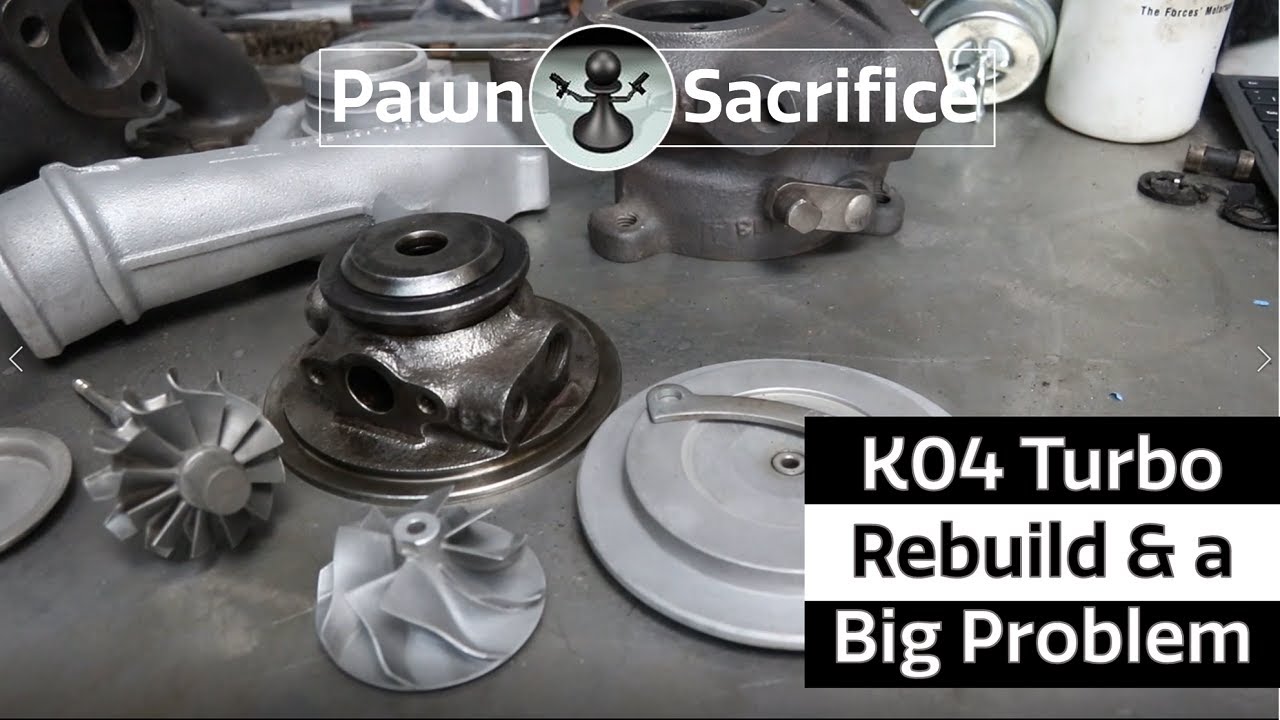 Porsche 924 S Turbo Build 31 - K04 Rebuild and a big problem