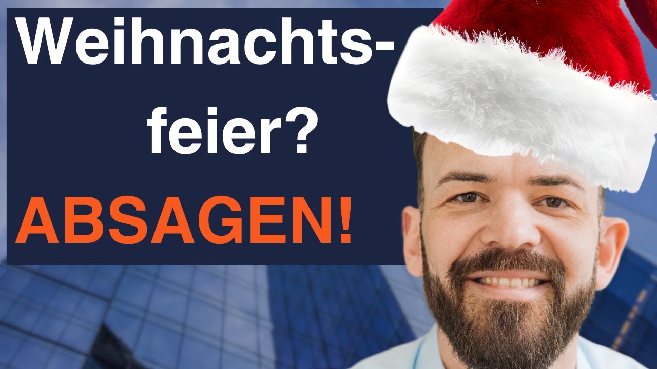Weihnachtsfeiern sind moderne Ablenkungsmanöver von Führungskräften