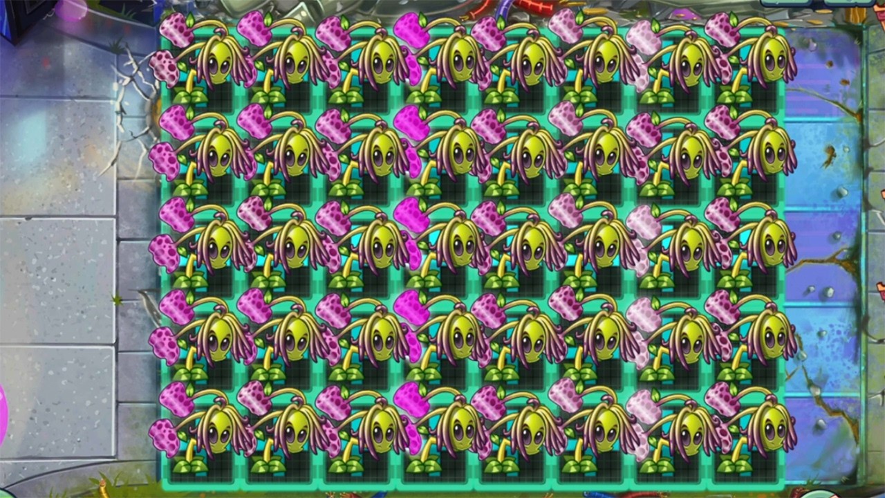 All Plants Level 1 use 1 POWER UP Vs Grinderhead Zombie Level 10 - PvZ 2 Challenge