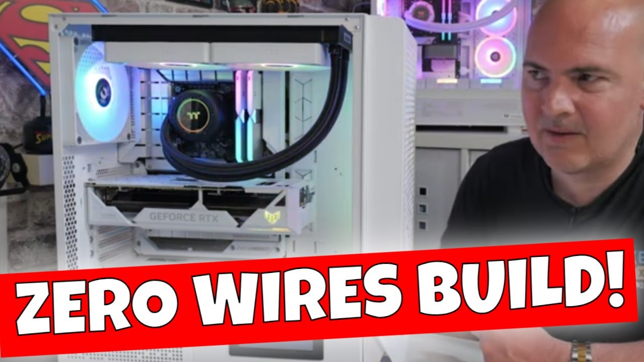 Пошаговое руководство по сборке видеокарты Thermaltake Ceres 330 ASUS BTF RTX 4070 Ti Super с уль...