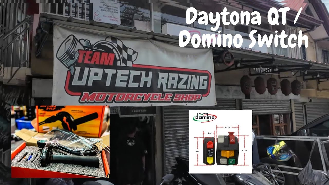 DAYTONA QUICK THROTTLE | DOMINO HONEYWELL SWITCH | PCX160 | UPGRADES