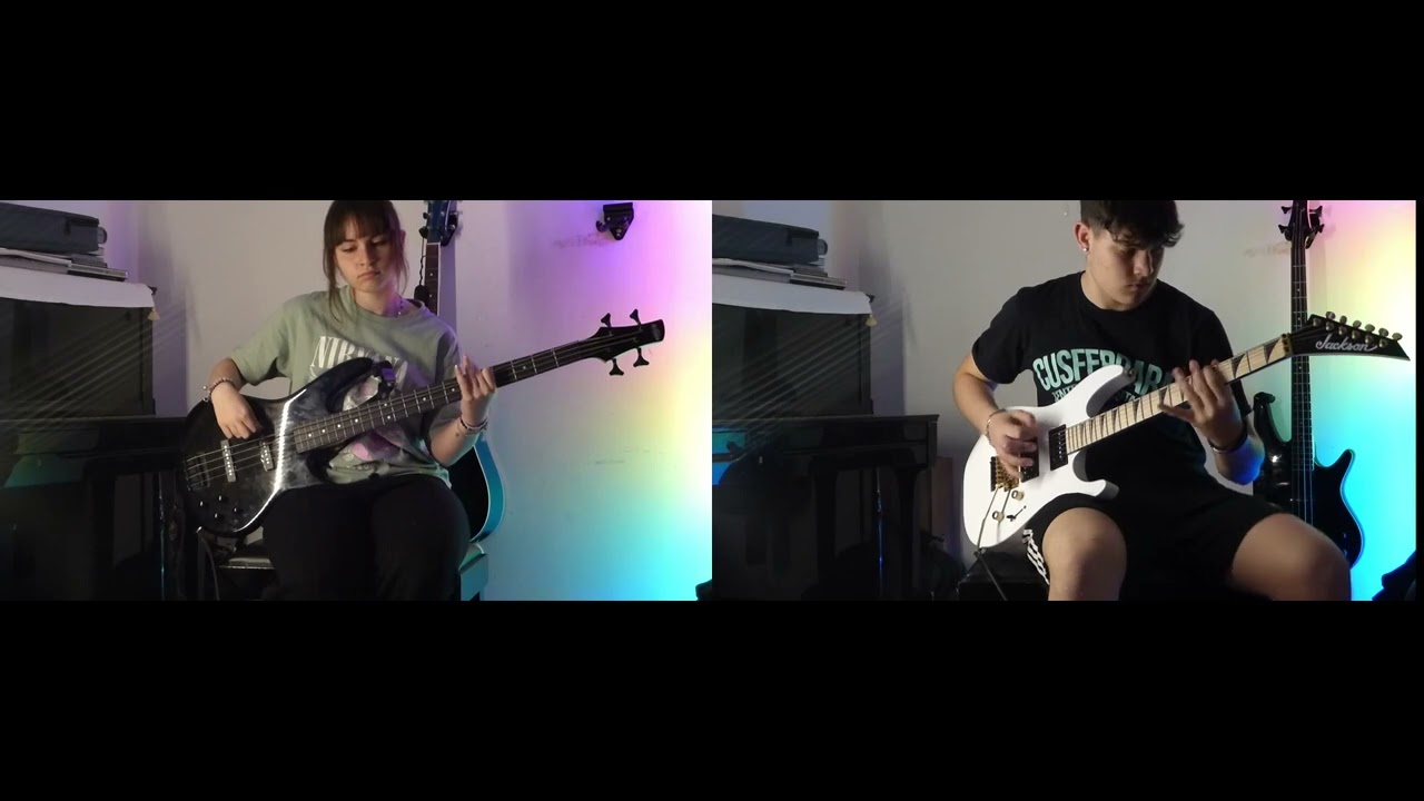 Metallica - Enter Sandman -EV tuning Bass & Guitar Cover