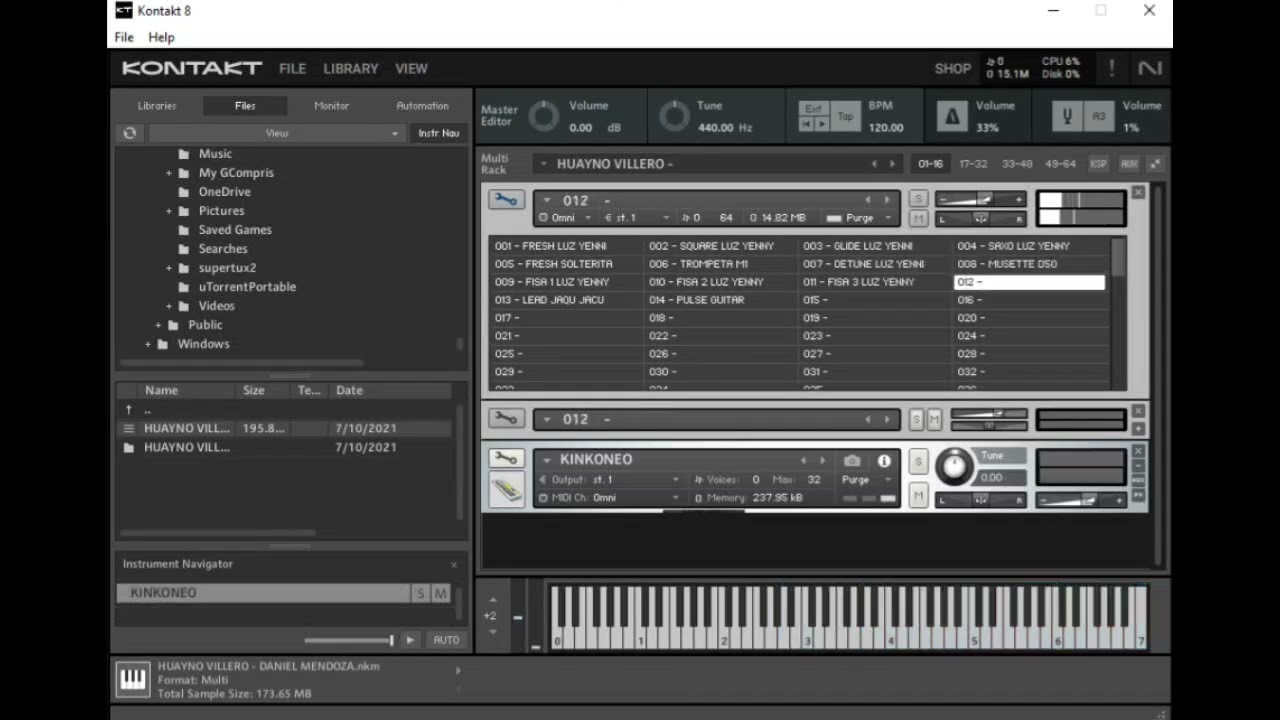 SAMPLES GRATIS HUAYNO KONTAKT