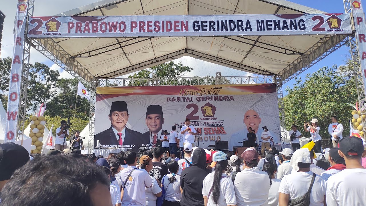 jalan sehat Prabowo Gerindra berhadiah rumah