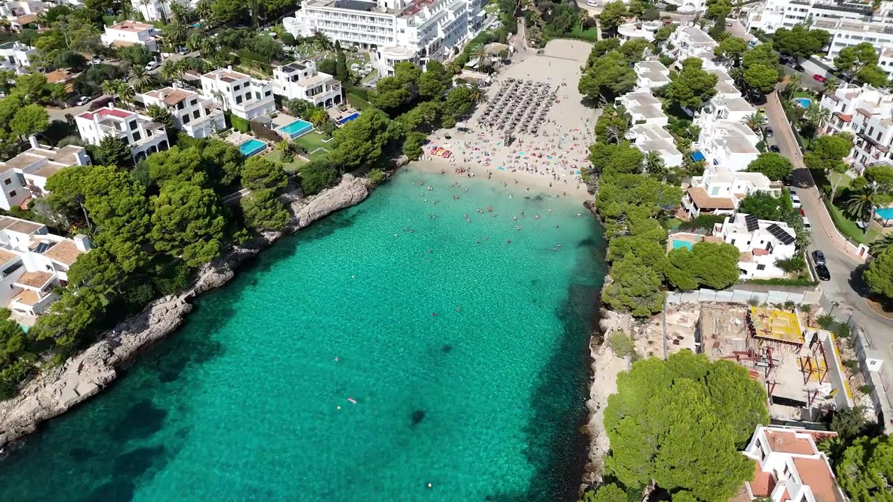 Cala d'Or Mallorca 🇪🇸 | Turquoise Hidden Coves | 4K Cinematic Drone (DJI Mini 4 Pro)
