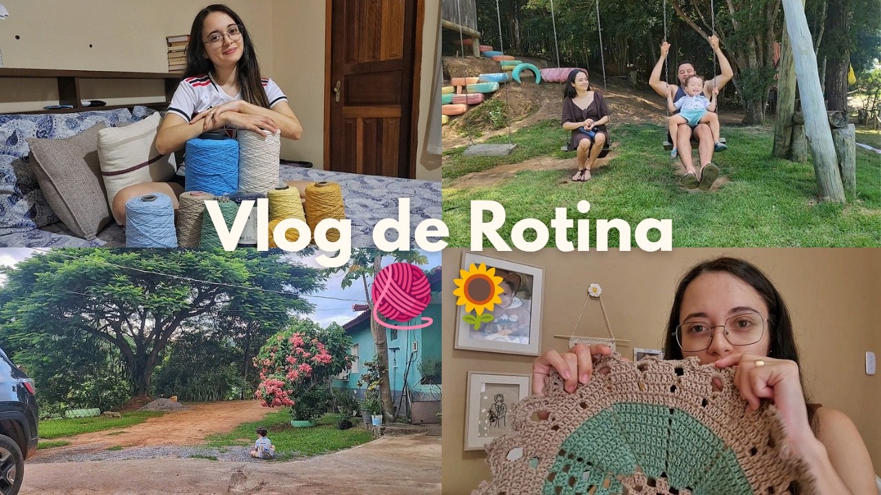 Rotina no ateliê: finalizando encomendas, passeio no feriado de carnaval 🧶🌿