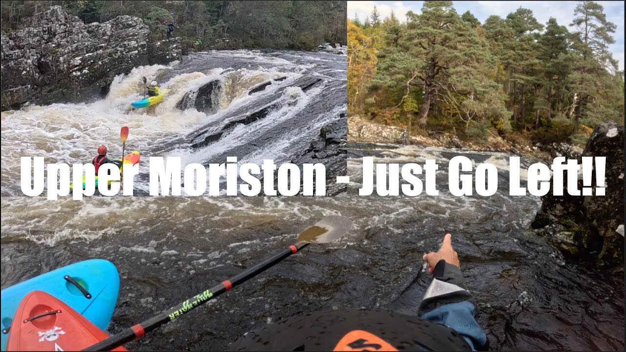 Kayaking Scotland - Upper Moriston  - Just Go Left!!