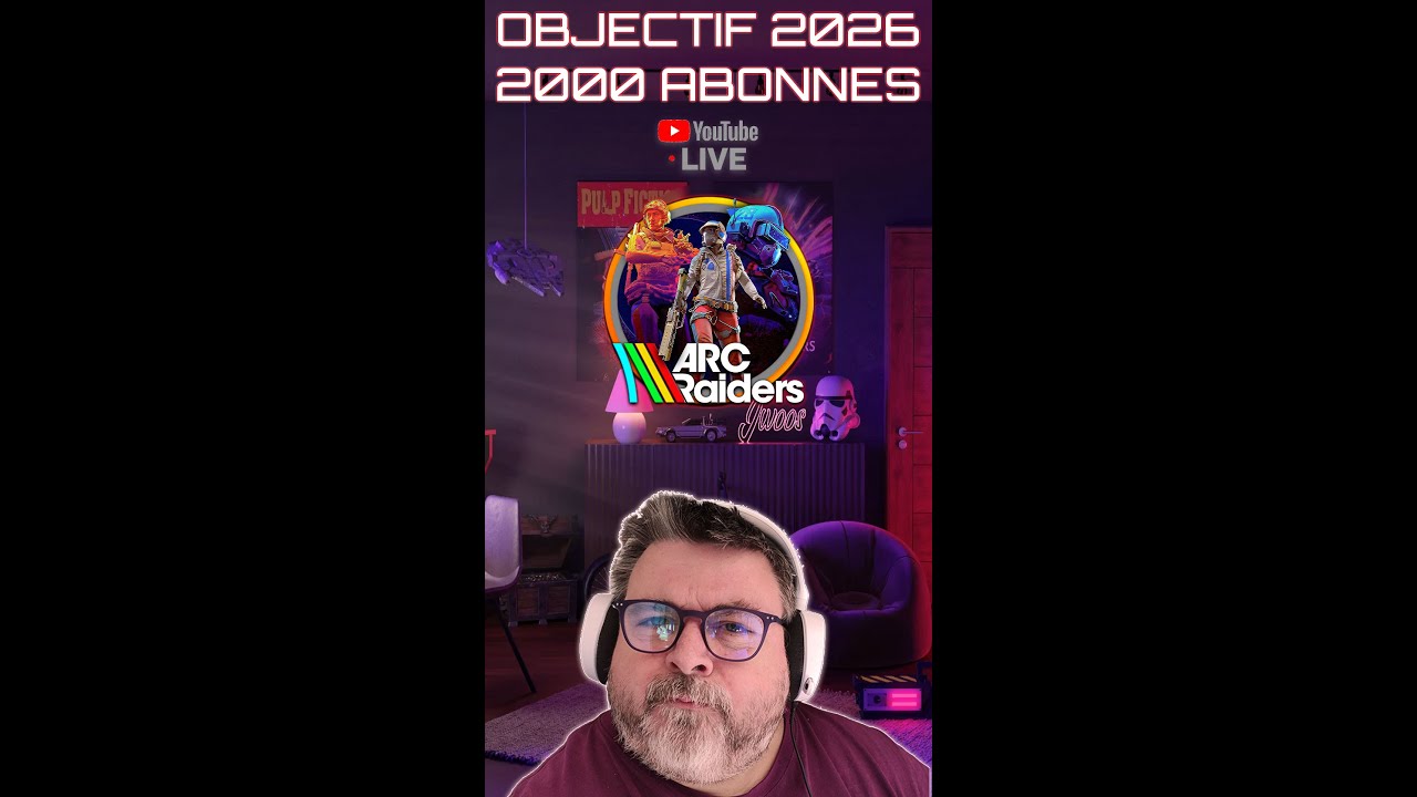 🔴SHORT LIVE - DON'T CHUTE ^^ ENTRE ARCS & RAIDERS / OBJECTIF 2000 ABOS