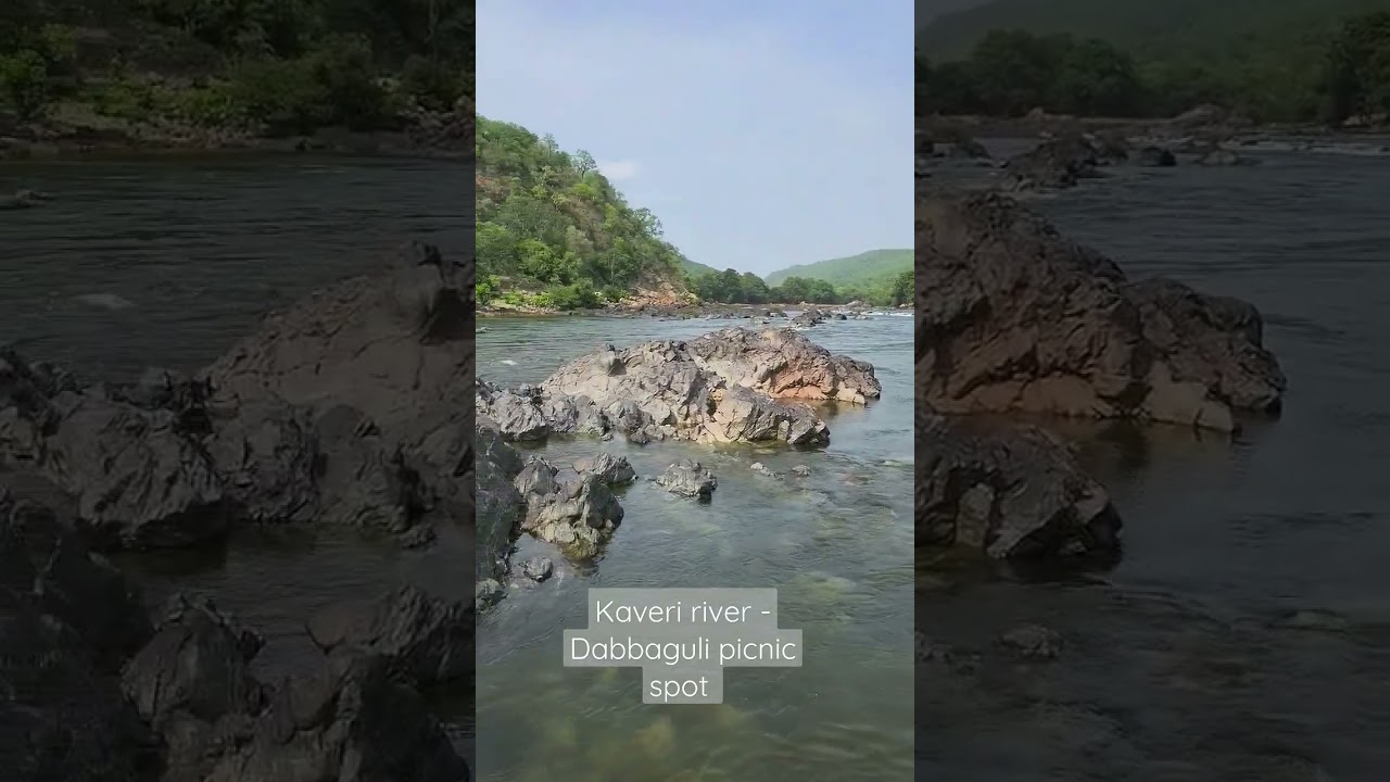 Kaveri River , Dabbaguli picnic spot, 130km from Bengaluru