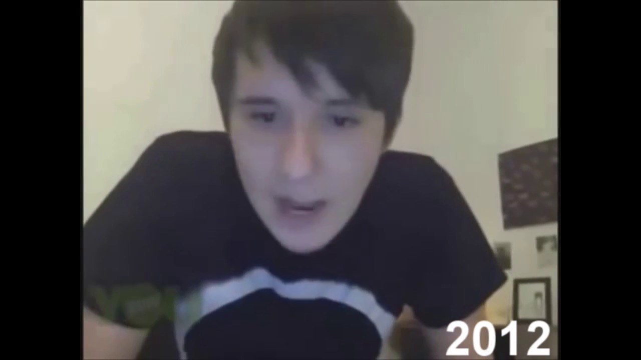 dan's reaction to being called gay on younow (2012 vs 2017)