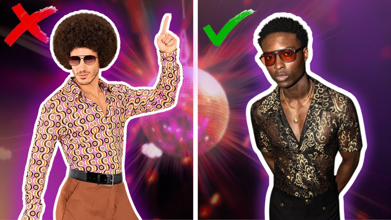 The Best & Easiest Way to Get Dressed For A Disco Theme Party | Men's Outfit Tutorial