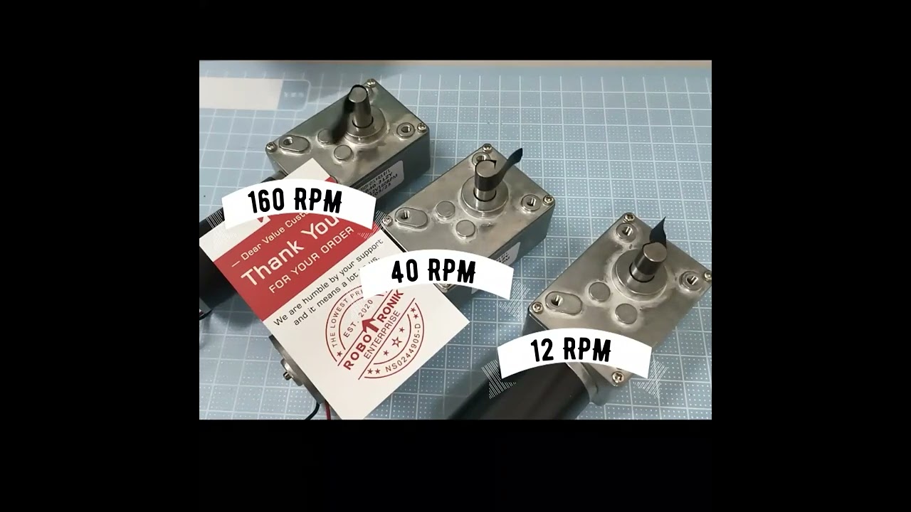 5840 (31ZY) Worm Geared DC Motor (12V / 24V) Powerful High Torque  Gear 4058GW31ZY 4058