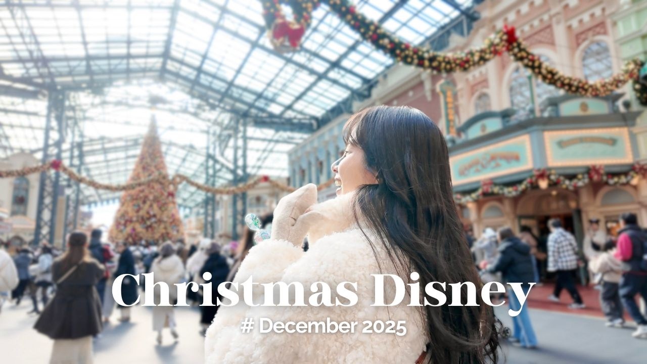 [ Disney vlog ]チケット完売日 🎫 ふらっと楽しむクリスマスのディズニーランド 🎄 Christmas Disneyland Vlog