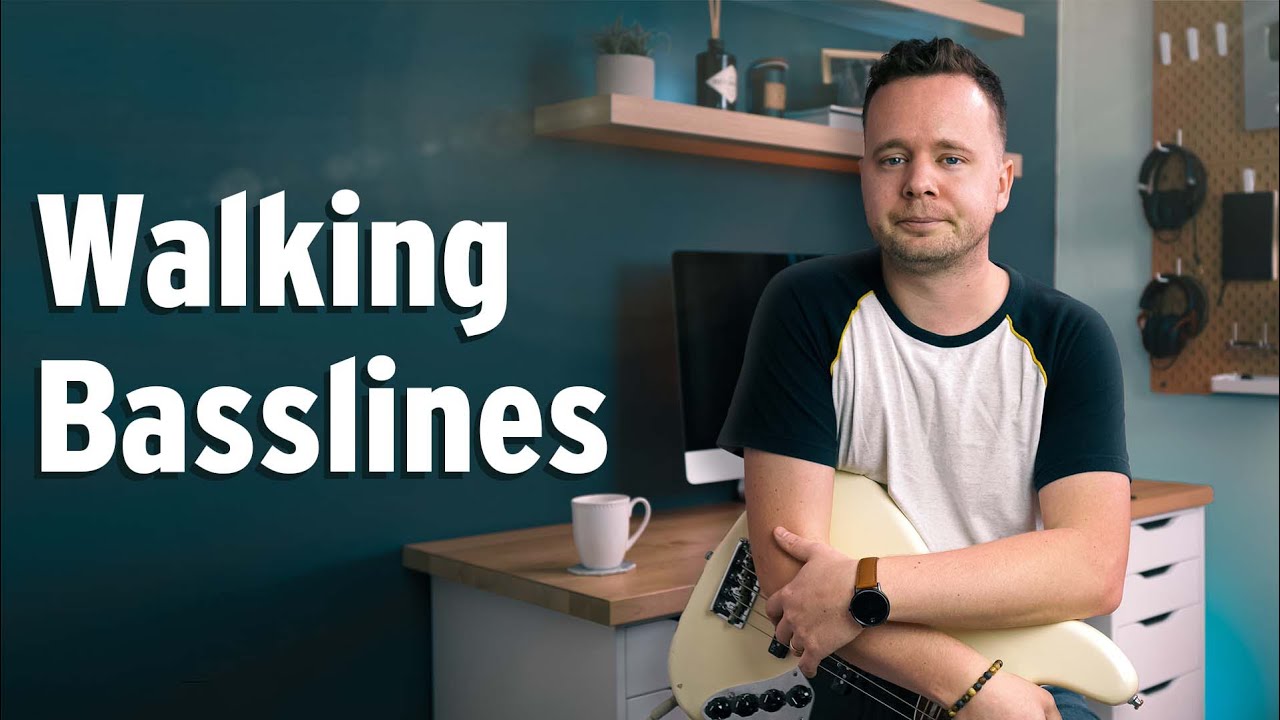How To Play a Walking Bass Line Lesson