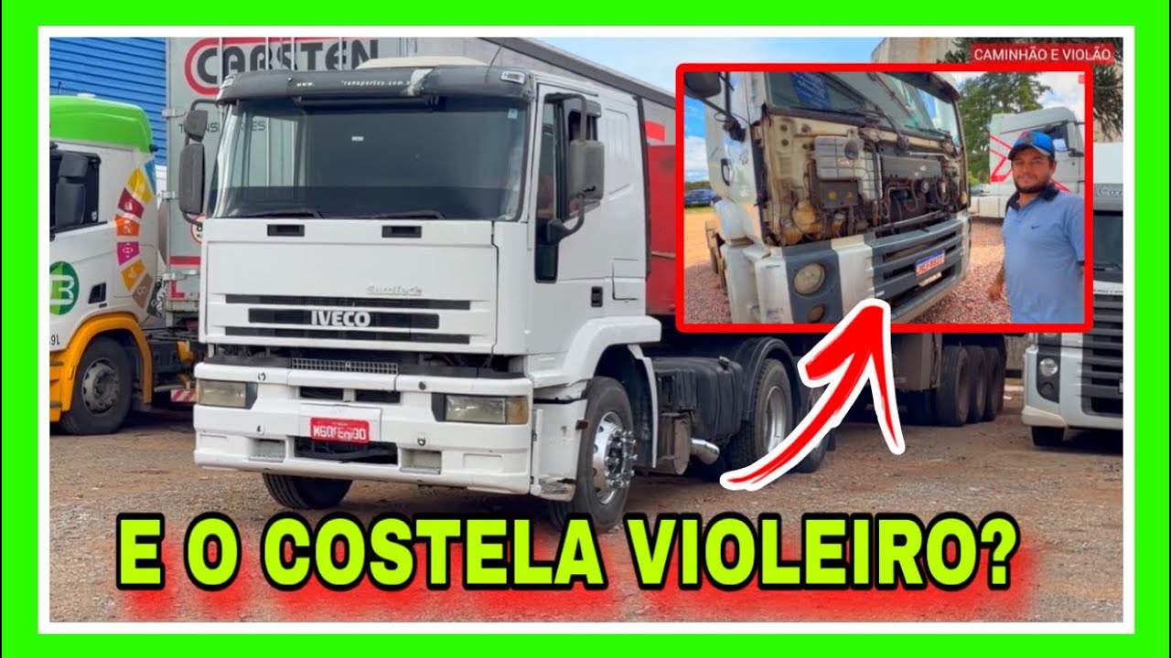PRIMEIRA CARRADA DO ANO! OLHA COMO O EUROTECH FICOU NA CARRETA DO COSTELA! #caminhão#caminhoneiro