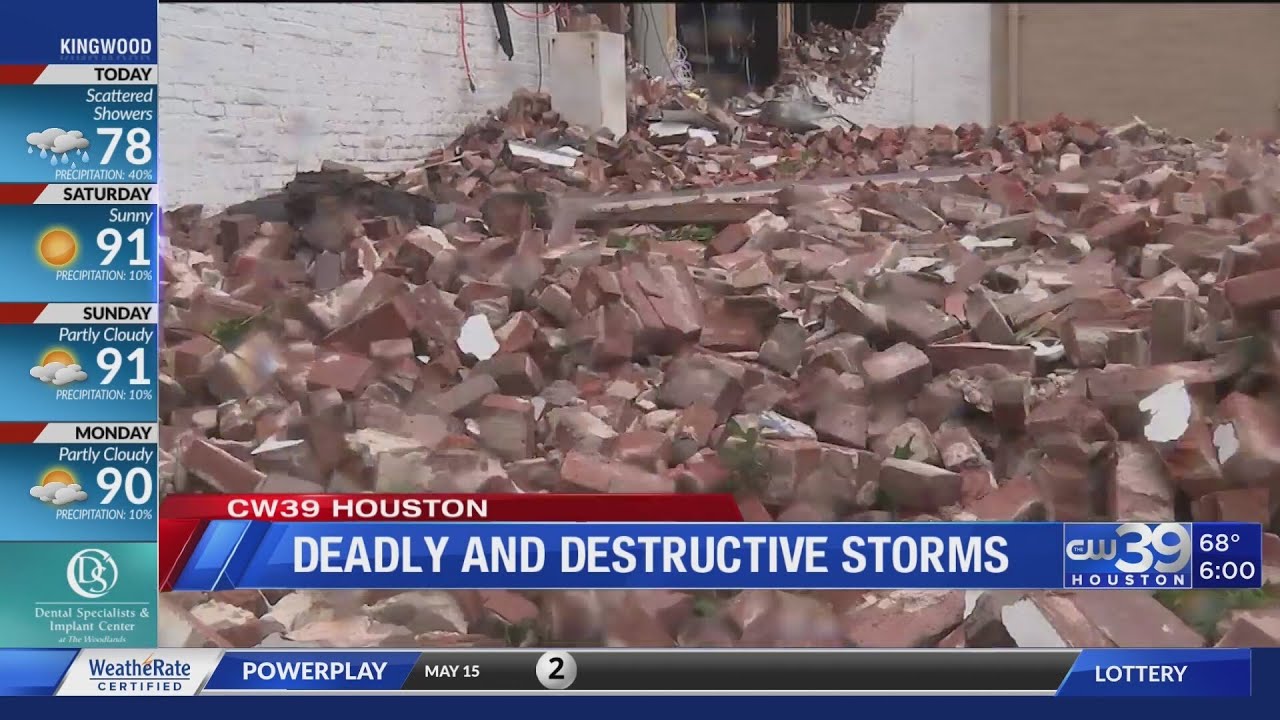 Deadly and destructive storm move through Houston May 16, 2024 | CW39 HOUSTON