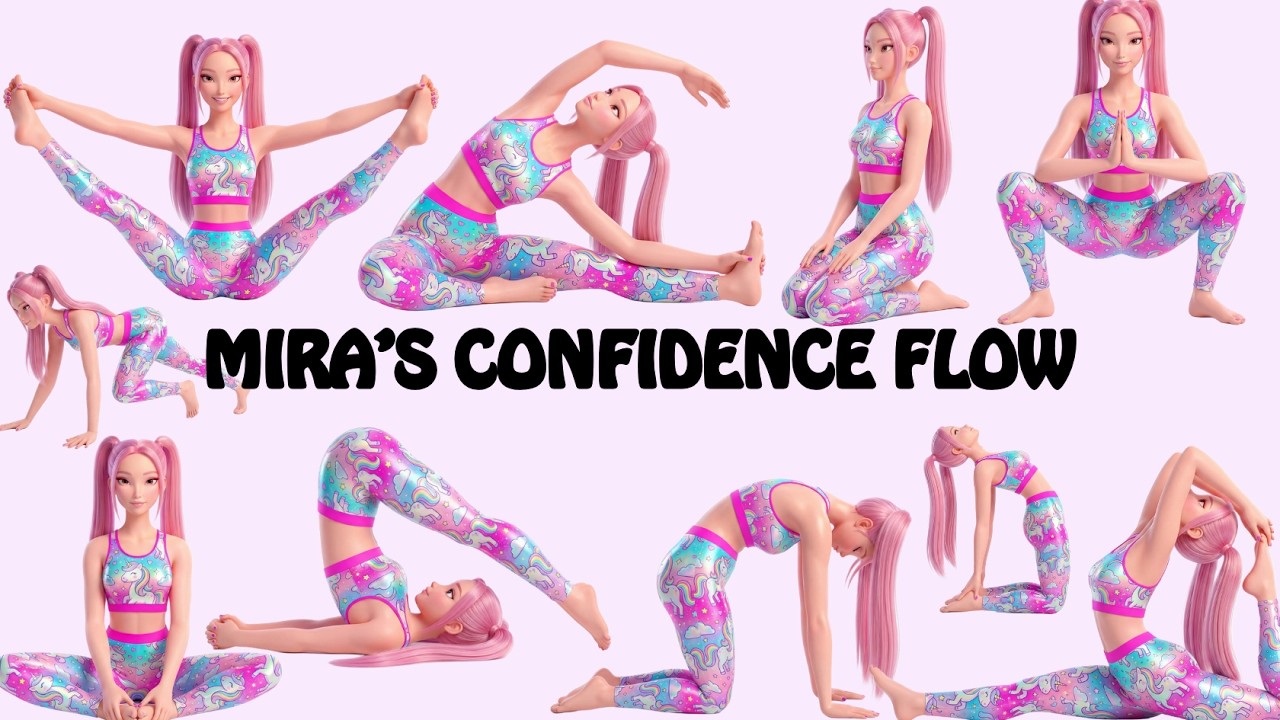 Mira's Confidence Flow | KPop Demon Hunters | Kids Yoga