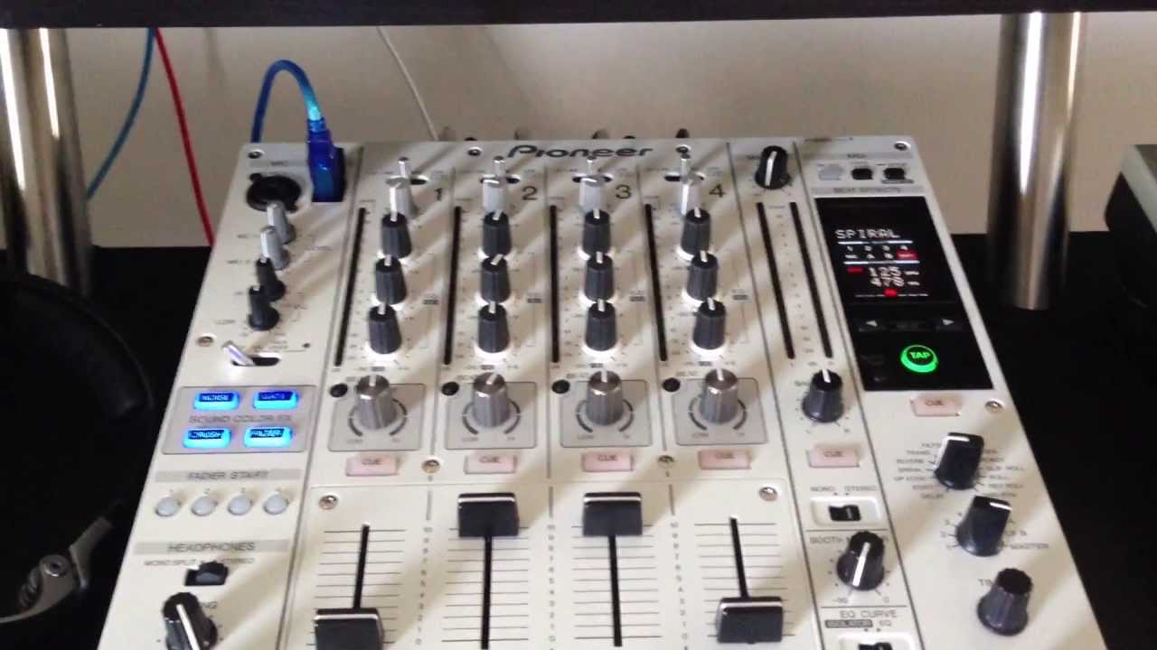 Recording your mix with the Pioneer DJM-900/850/750