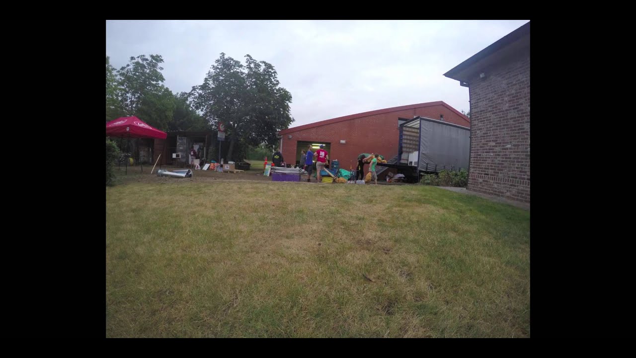 Chiro Sleidinge - Kamp 2015 - Time lapse camion laden