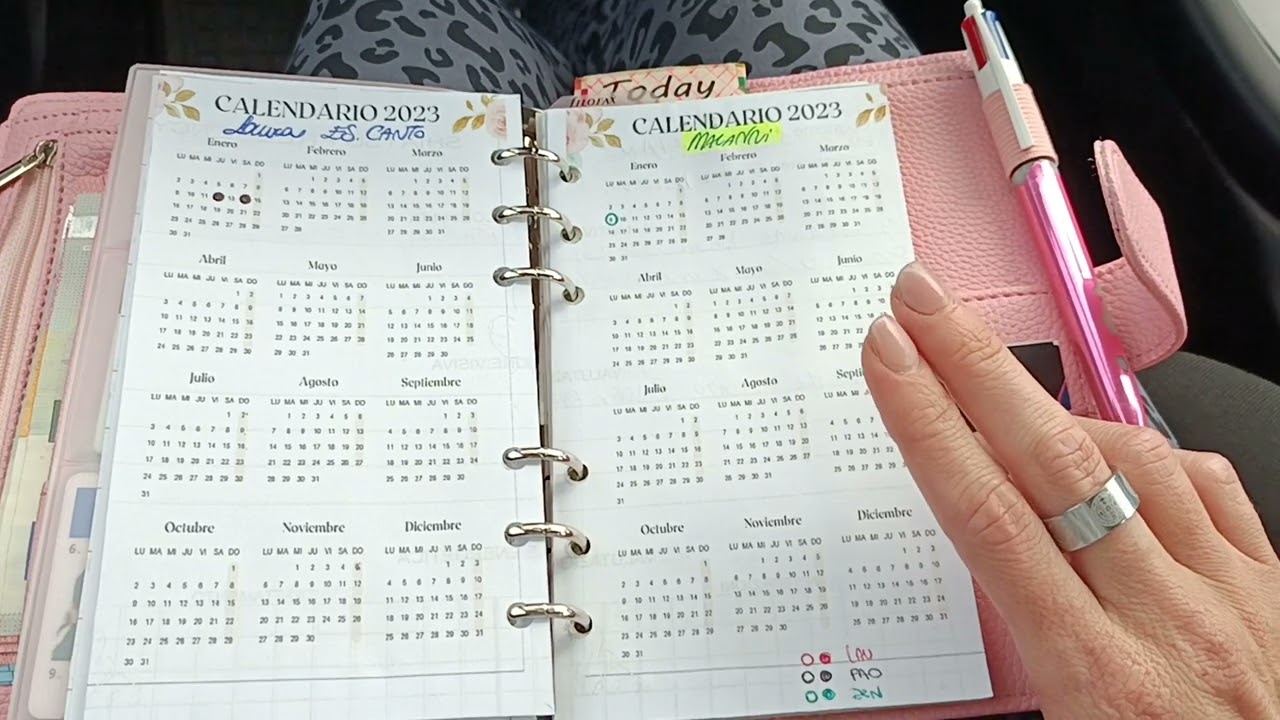 Setup agenda wallet portafoglio 2023 AliExpress