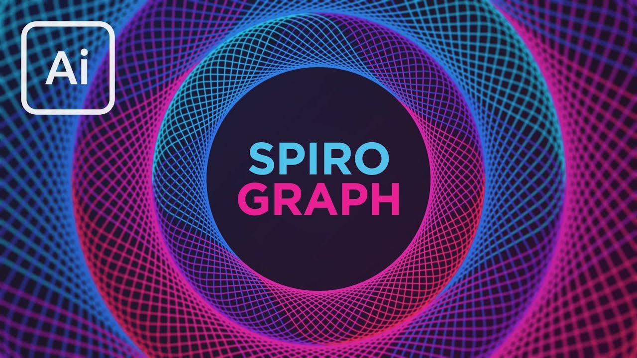 Create the Spirograph Effect in Illustrator