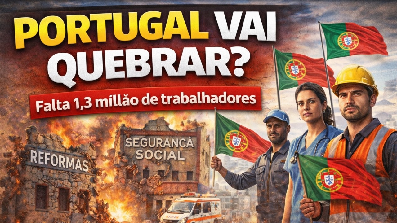 PORTUGAL PRECISA DE TRABALHADORES IMIGRANTES PARA NÃO QUEBRAR ATÉ 2030