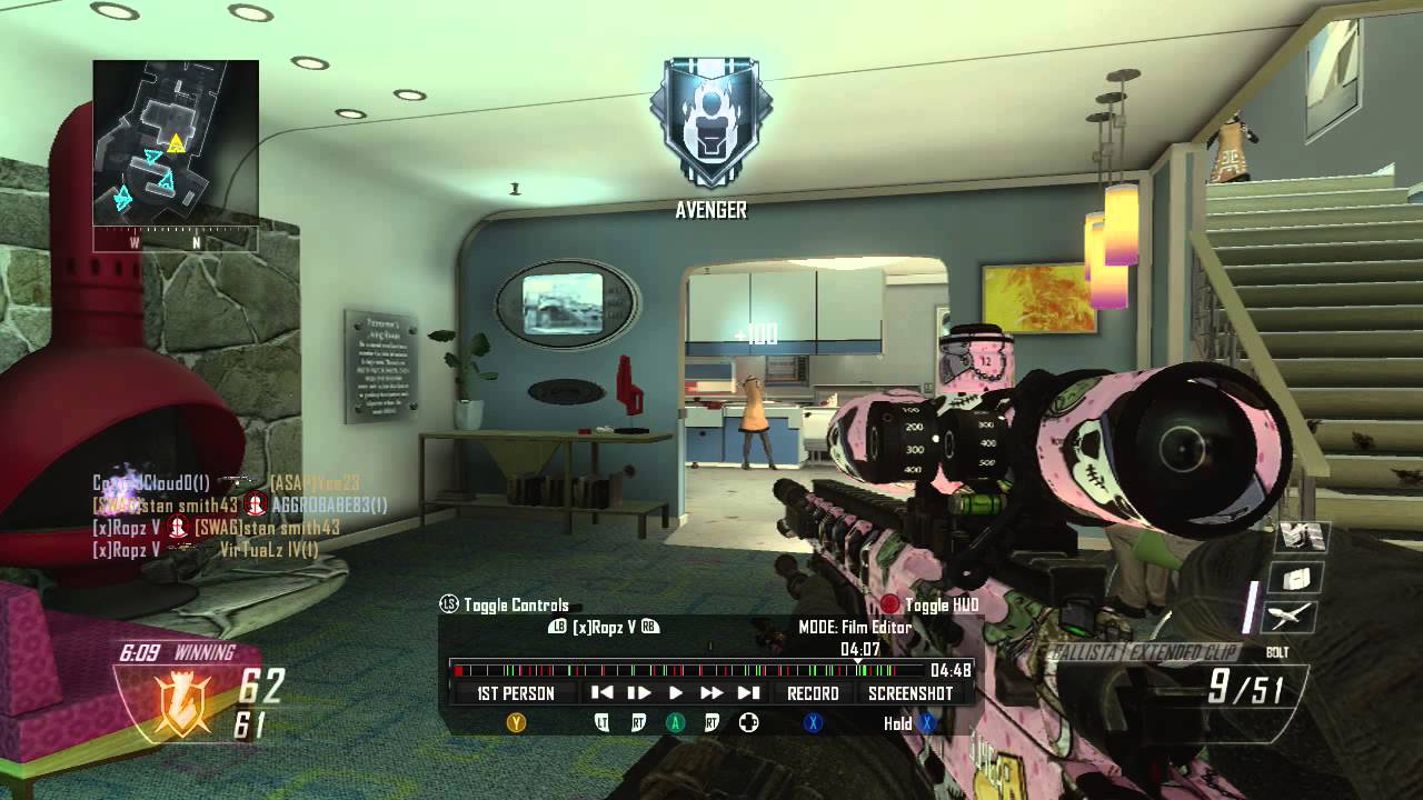 How to unsplit clips in BO2 theater if someone CONNECTS