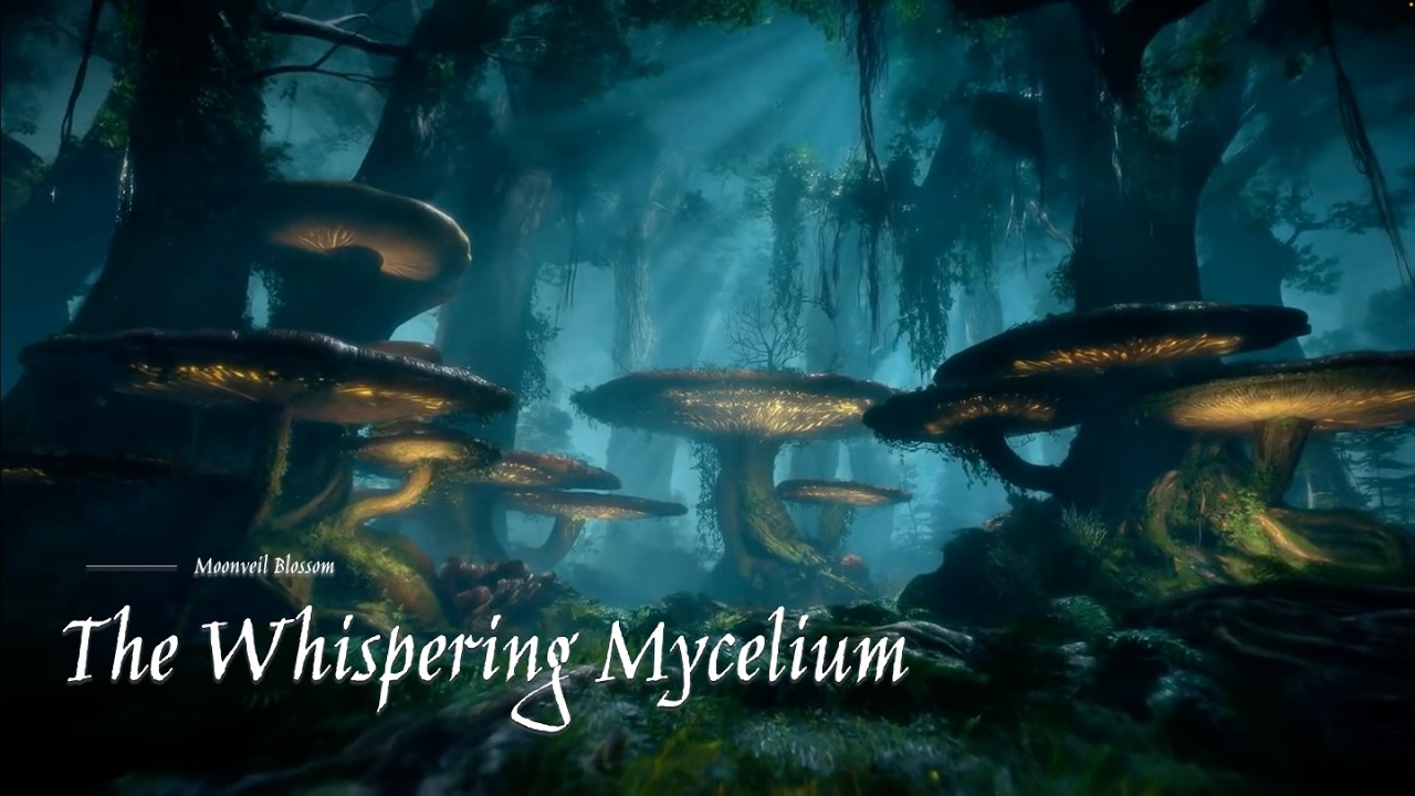 The Whispering Mycelium 🍄 | Enchanted Forest Fantasy Ambience for Focus, Relaxation & Imagination