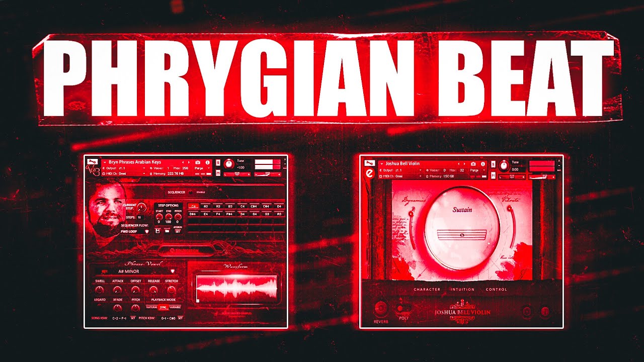 How To Make Dark PHRYGIAN Beats | Inspired By Southside & Ronny J