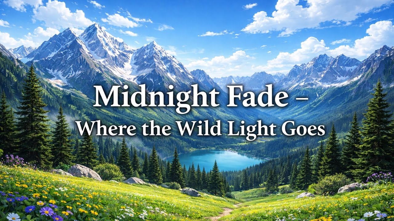 Midnight Fade – Where the Wild Light Goes) lyrics video ￼