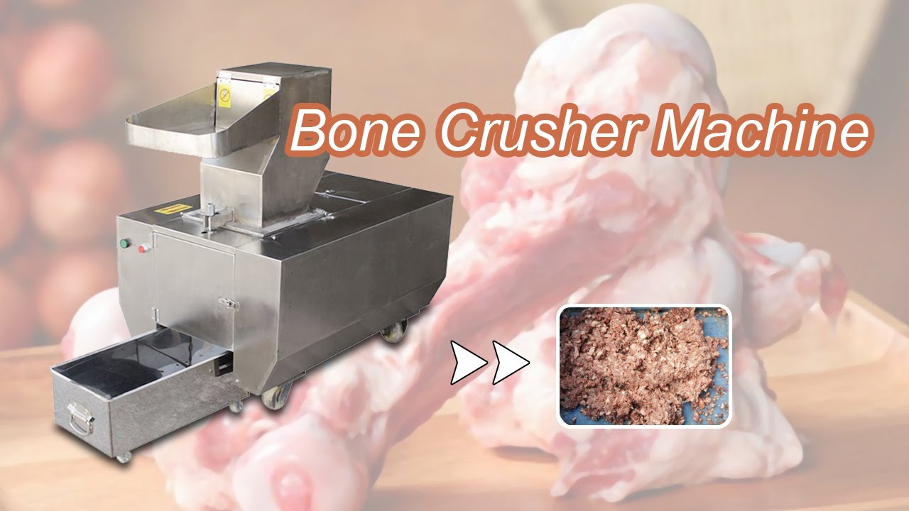 High efficiency animal bone crushing machine bone crusher for chicken beef sheep