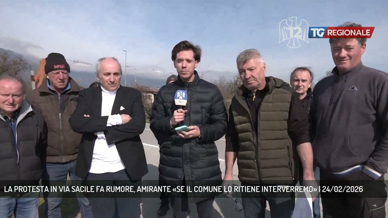 LA PROTESTA IN VIA SACILE FA RUMORE, AMIRANTE «SE IL COMUNE LO RITIENE INTERVERREMO» | 24/02/2026