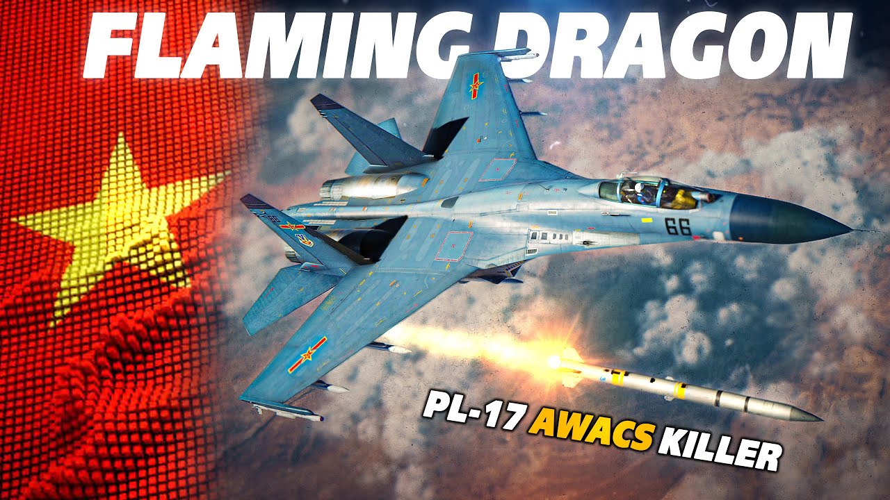 The Silent Superpower - Flaming Dragon | Chinese J-11B + PL-17 Vs Indian Su-30/Rafale | DCS |