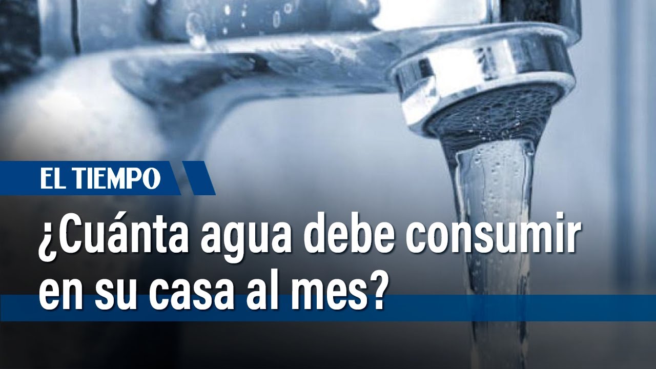 ¿Cuánta agua debe consumir en su casa al mes? | El Tiempo