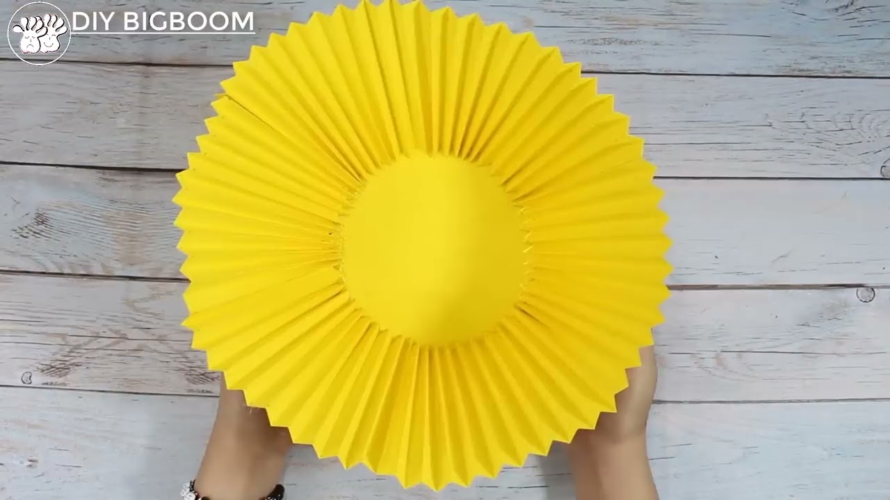 How to make flower basket with paper | Beautiful and Simple way | 2018