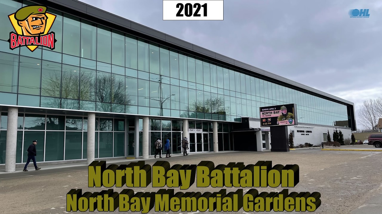 🏒 North Bay Battalion - North Bay Memorial Gardens 2022 panorama