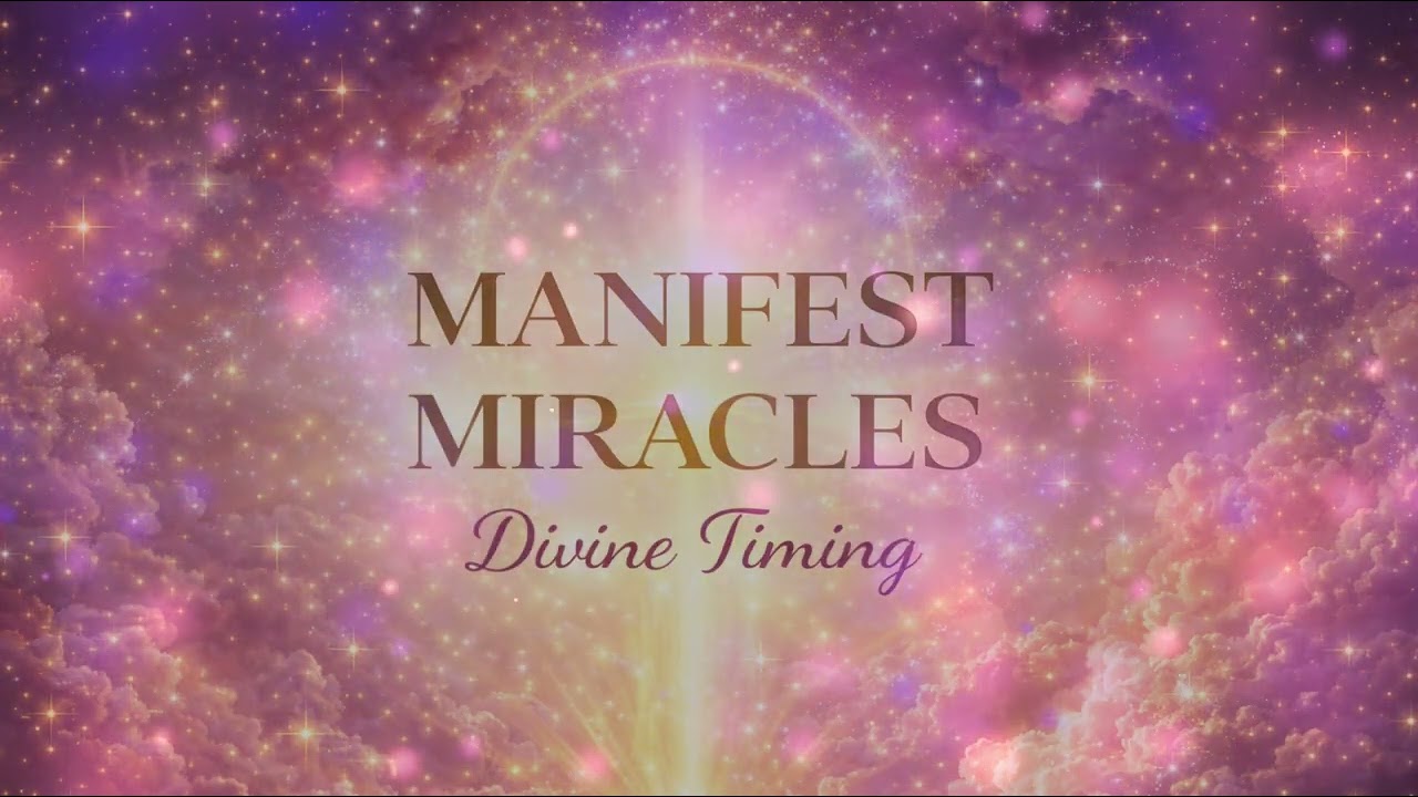 MANIFEST MIRACLES | Divine Timing Subliminal | Fast Results | Align With Your Highest Timeline