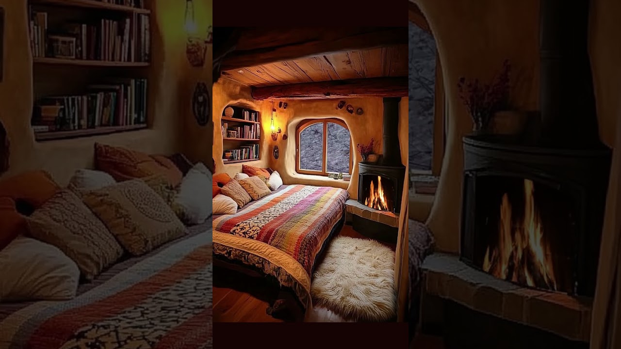 Healing, Meditation, Focus, DeepWorkASMR, Calming, MindfulRain Relaxation, InnerPeace, Snow,CozyRoom