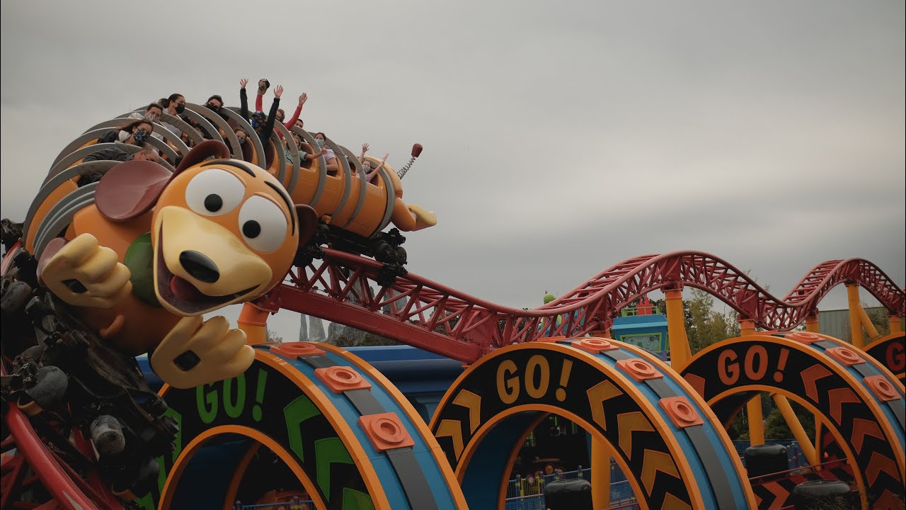 [4K] Disney World Hollywood Studios Slinky Dog Night POV