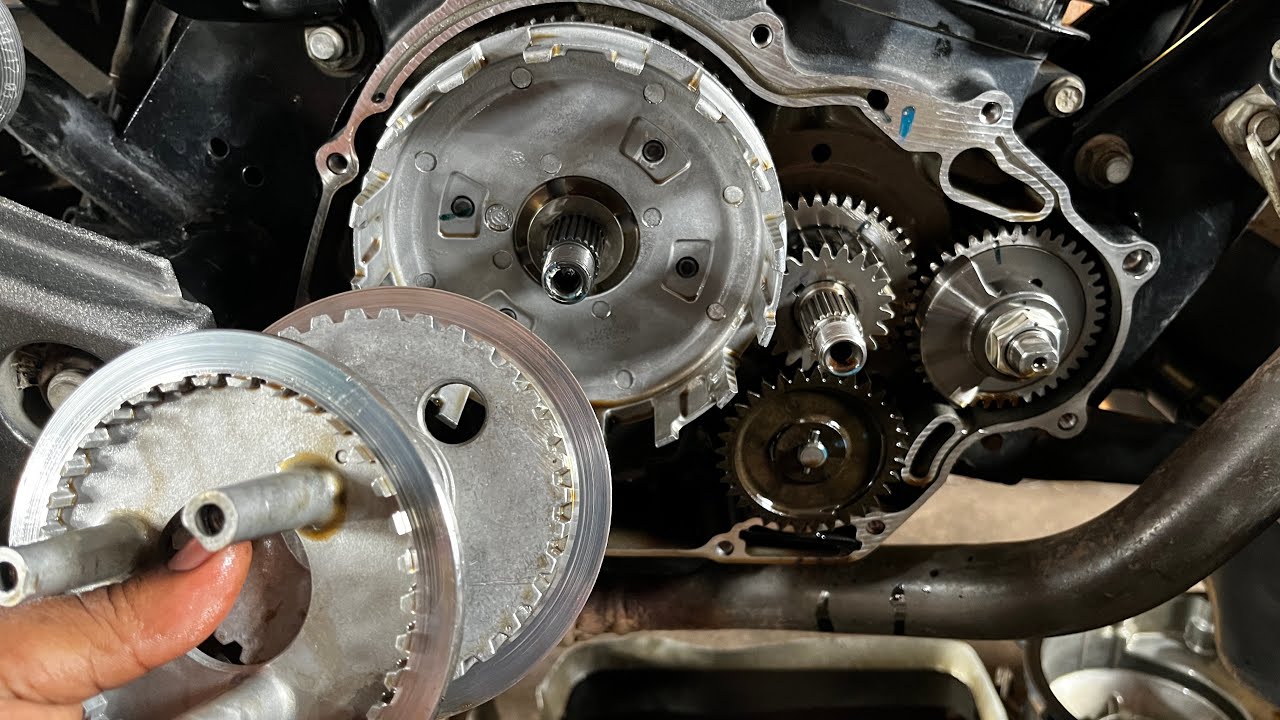 Honda hornet clutch plate change | honda hornet clutch plate fitting