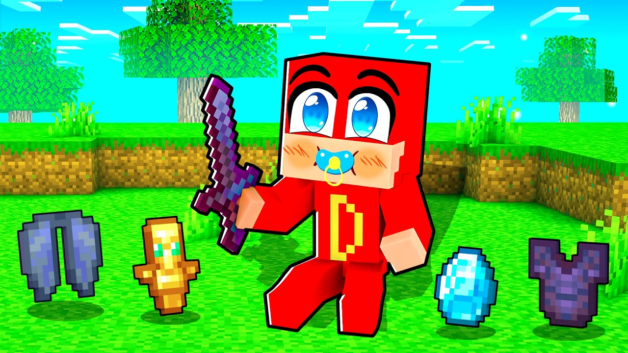 Jeg Er En BABY I Minecraft!
