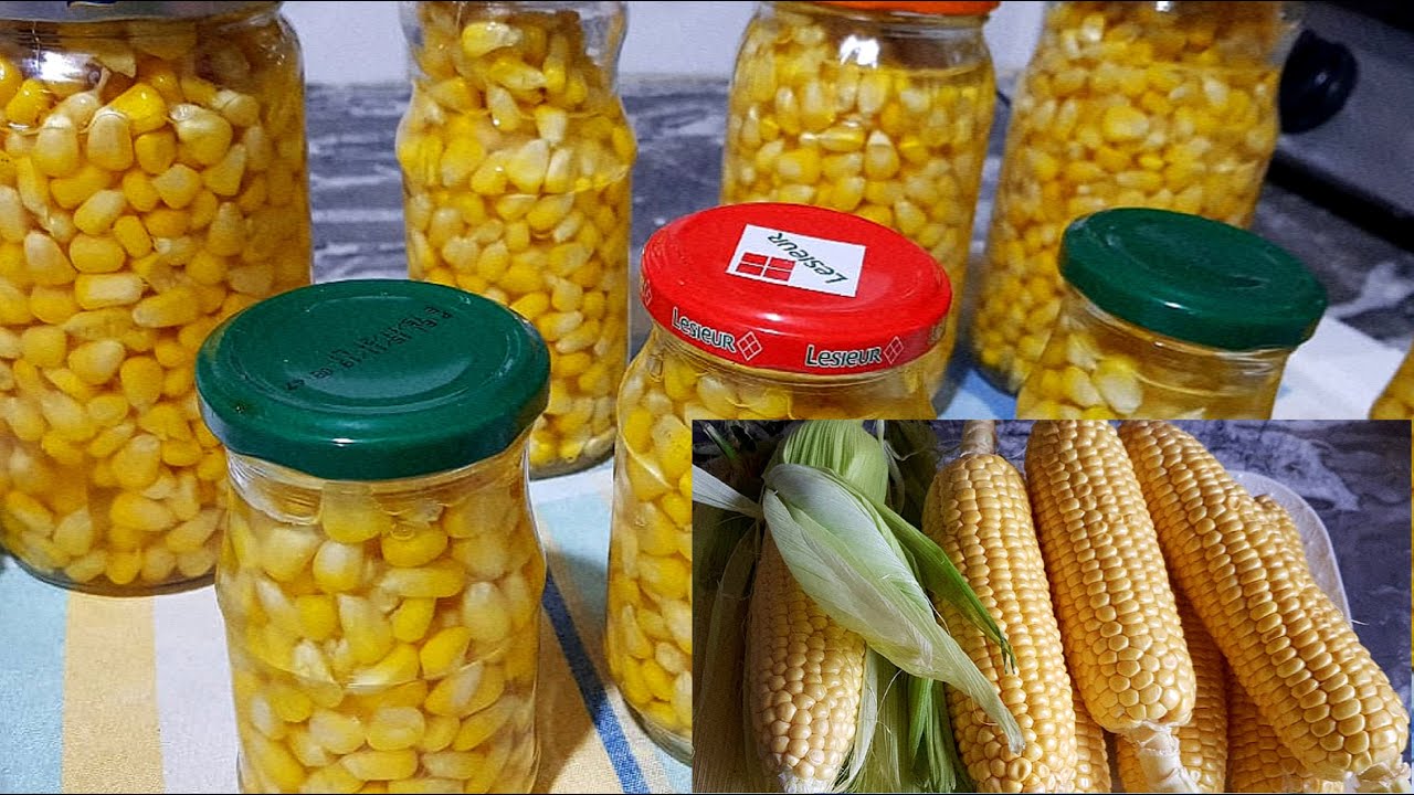 MAïs EN CONSERVE - الذرة المعلبة