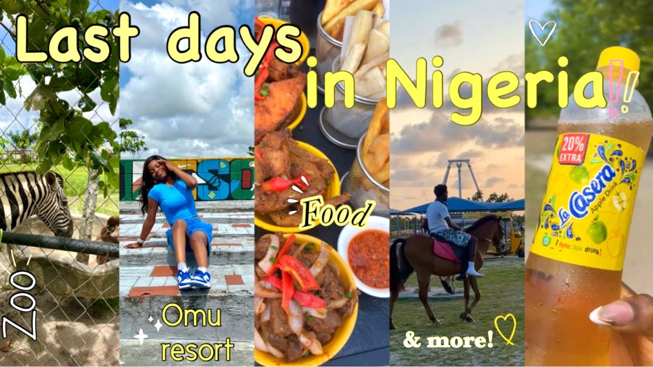 My last days in Lagos, Nigeria 🥹🇳🇬| Lekki Conservation Centre | Omu Resort | Beach & More‼️🌊