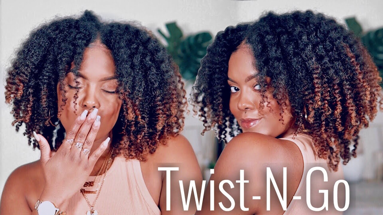 Twist & Go | Quick Dry Twistout on Natural Hair