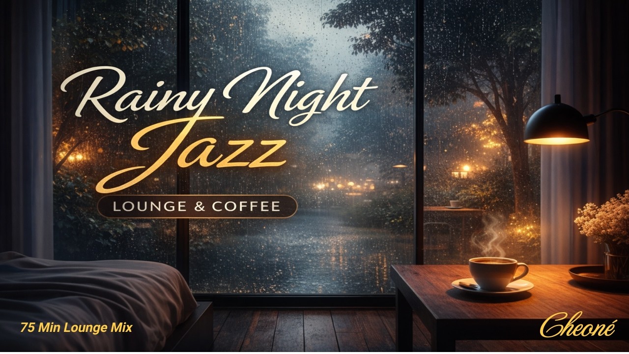 Rainy Night Jazz: Smooth Lounge & Coffee Mix (75 Min Relaxing Playlist)