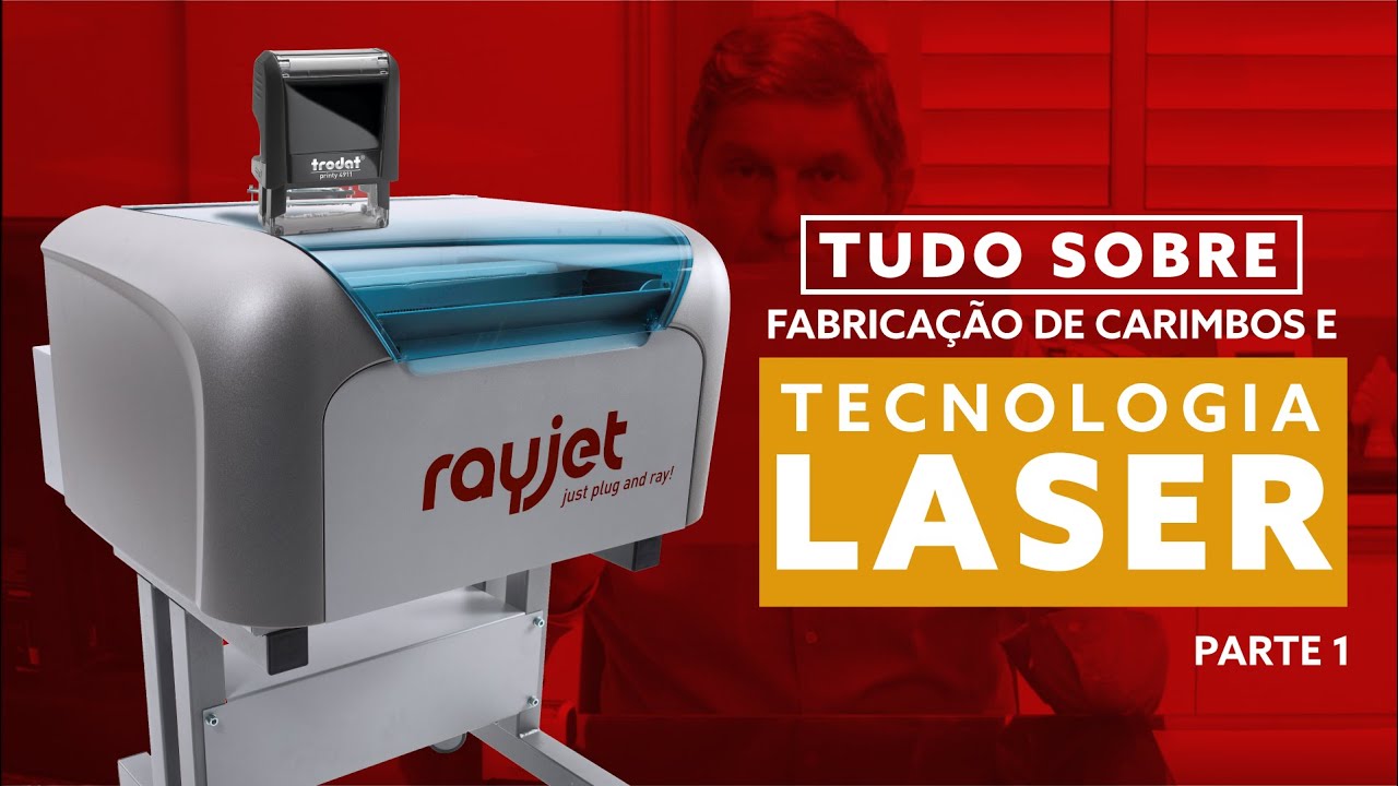 Fabricação de Carimbos com Máquina Laser - A Borracha Laser (Parte 1)