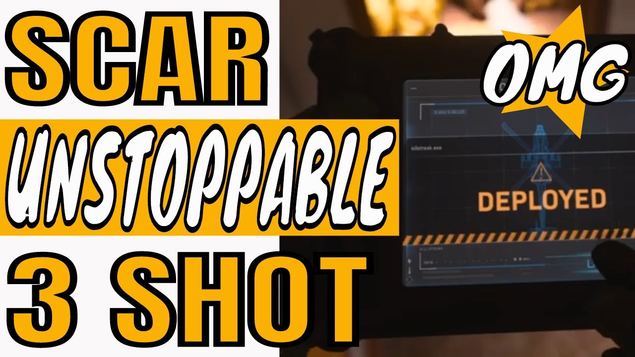 NO RECOIL 3 SHOT KILL SCAR (UNSTOPPABLE CLASS SETUP) in MODERN WARFARE!