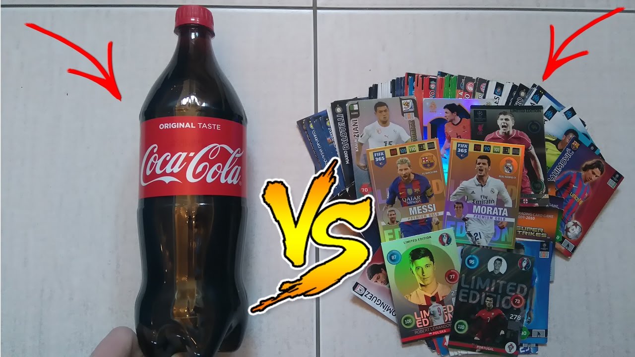 EXPERIMENT COCA-COLA VS CARDS
