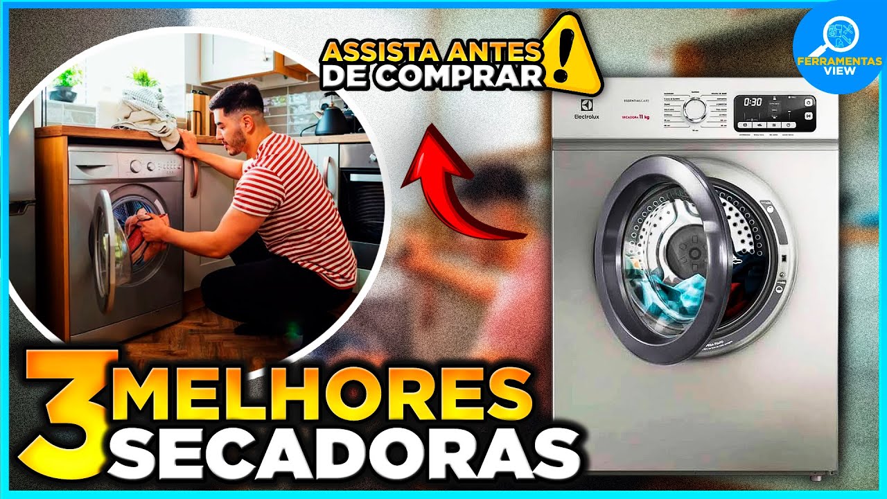🏆TOP 3 Melhores SECADORA DE ROUPAS Custo Benef&iacute;cio em 2025